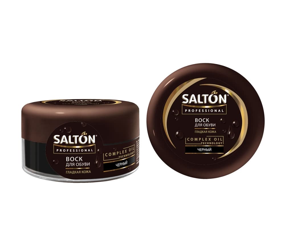 Воск для обуви, банка Salton Professional, 70 мл
