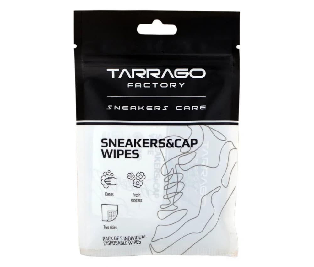 Салфетки SNEAKERS & CAP WIPES, для чистки кроссовок, 5 шт.