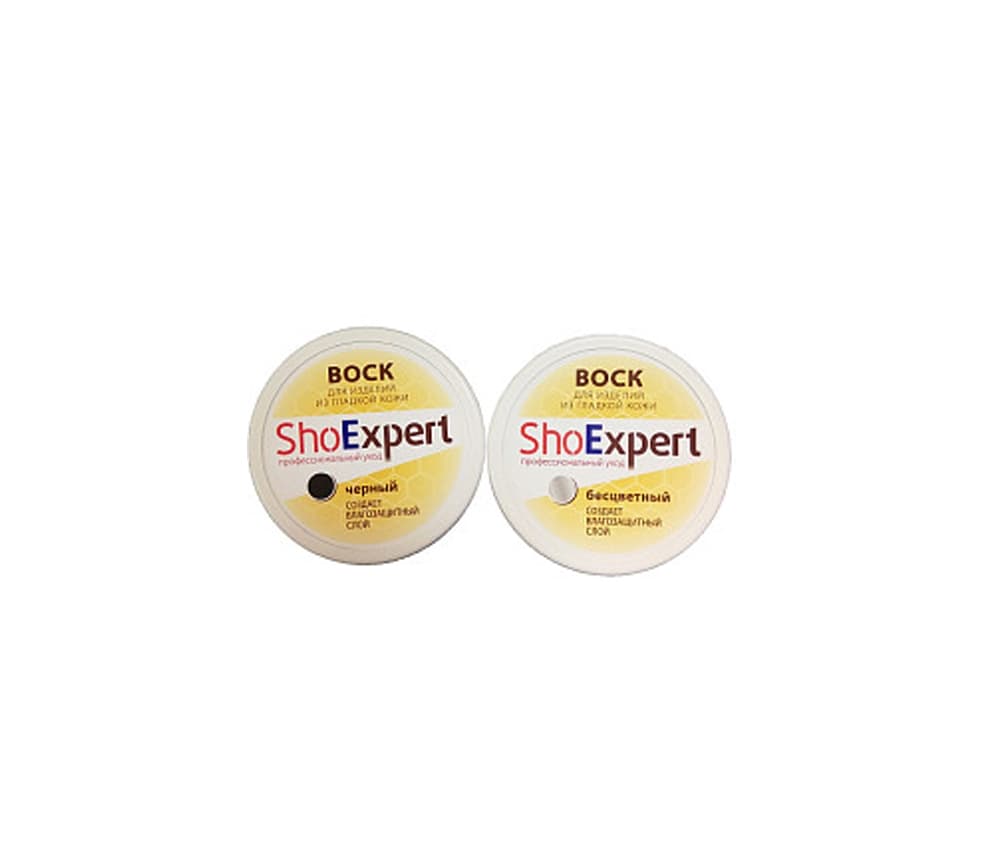 Воск SHOExpert, для обуви, 100 мл